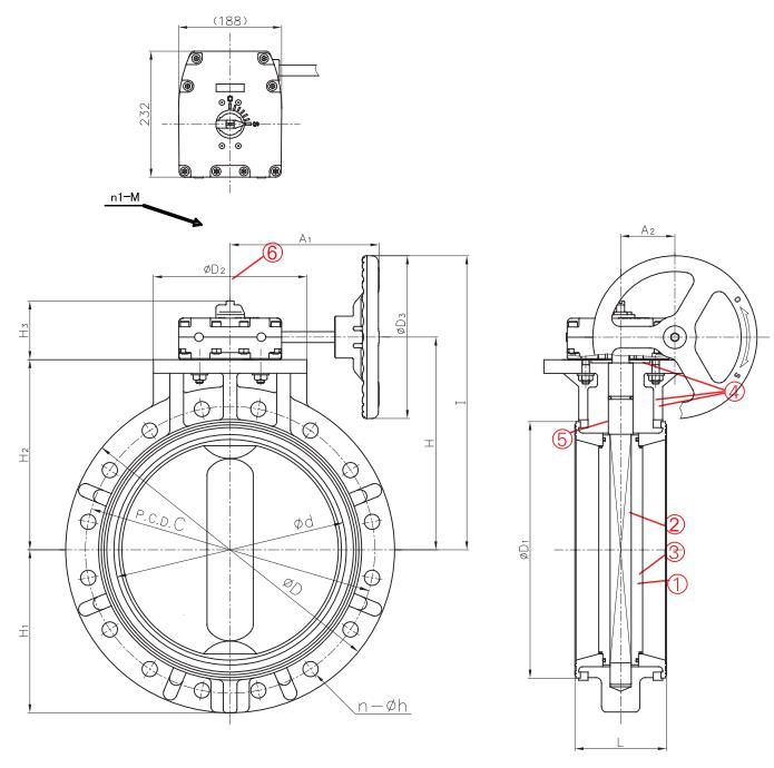 56型手動蝶閥2 56型手動蝶閥2