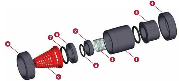 彈簧底閥3 彈簧底閥3