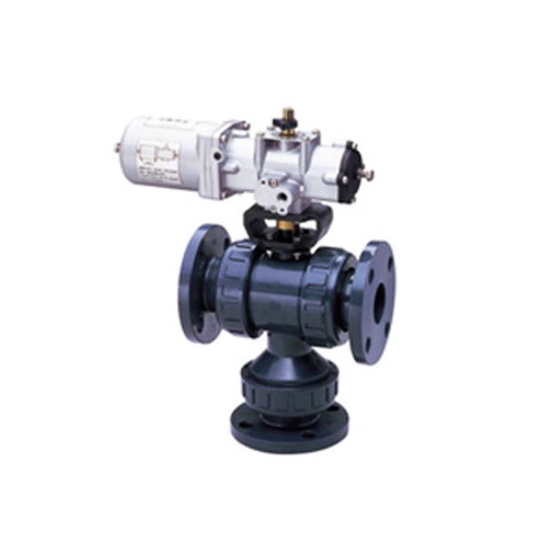 23型三通球閥氣動式TA型