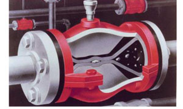 紅閥A型管夾閥/夾管閥/箍斷閥